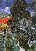 Vincent Van Gogh Dr.Gachet's Garden at Auvers-sur-Oise china oil painting artist